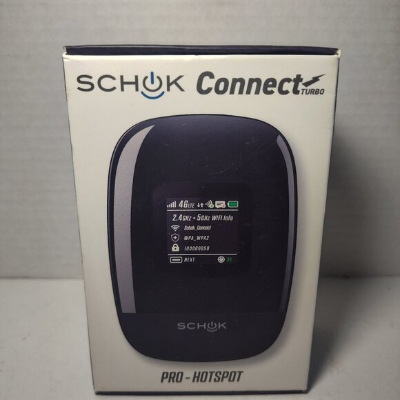 SCHOK Connect Turbo G1401 Pro Hotspot Wifi 2.4Ghz & 5Ghz for Verizon 4G LTE NOB - Picture 1 of 6